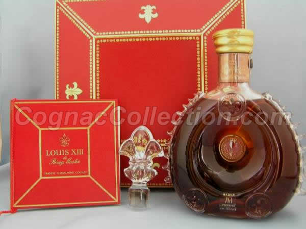 REMY MARTIN LOUIS XIII COGNAC BACCARAT CRYSTAL DECANTER BOTTLE